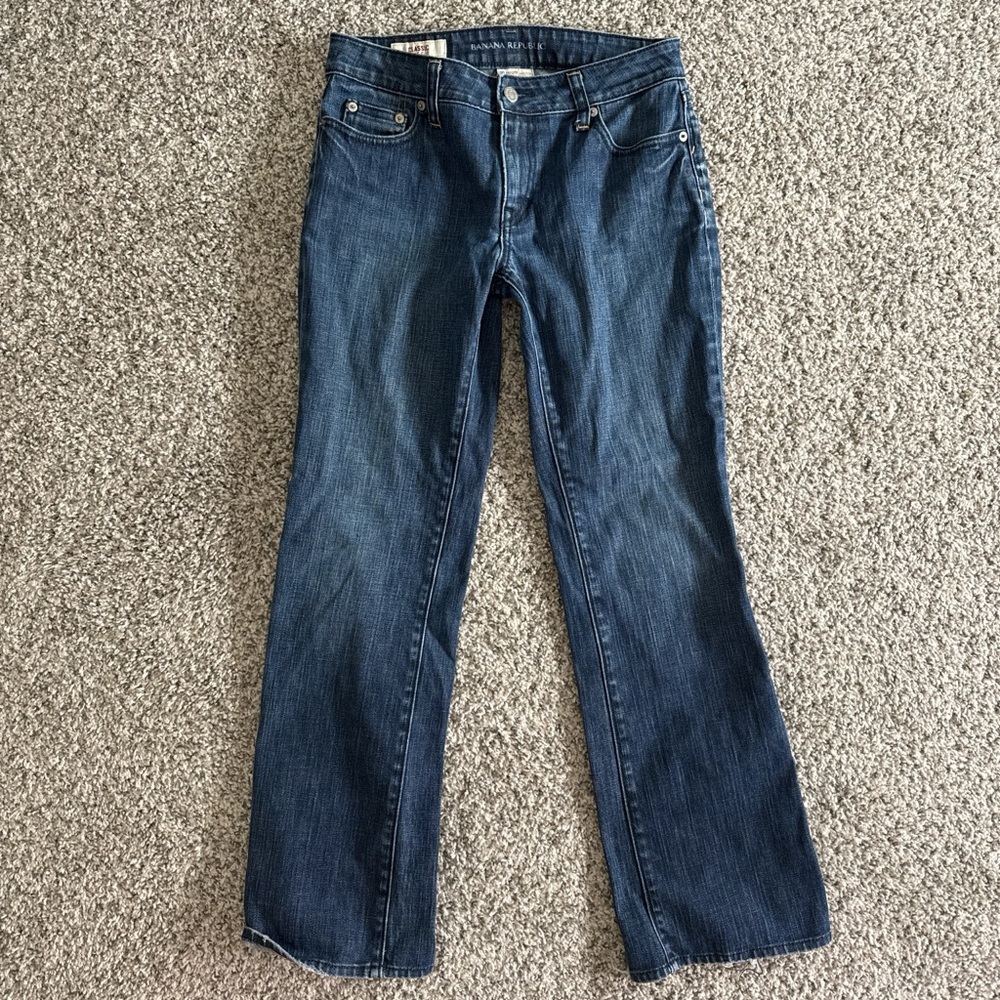 Banana Republic Indigo Bootcut Jeans